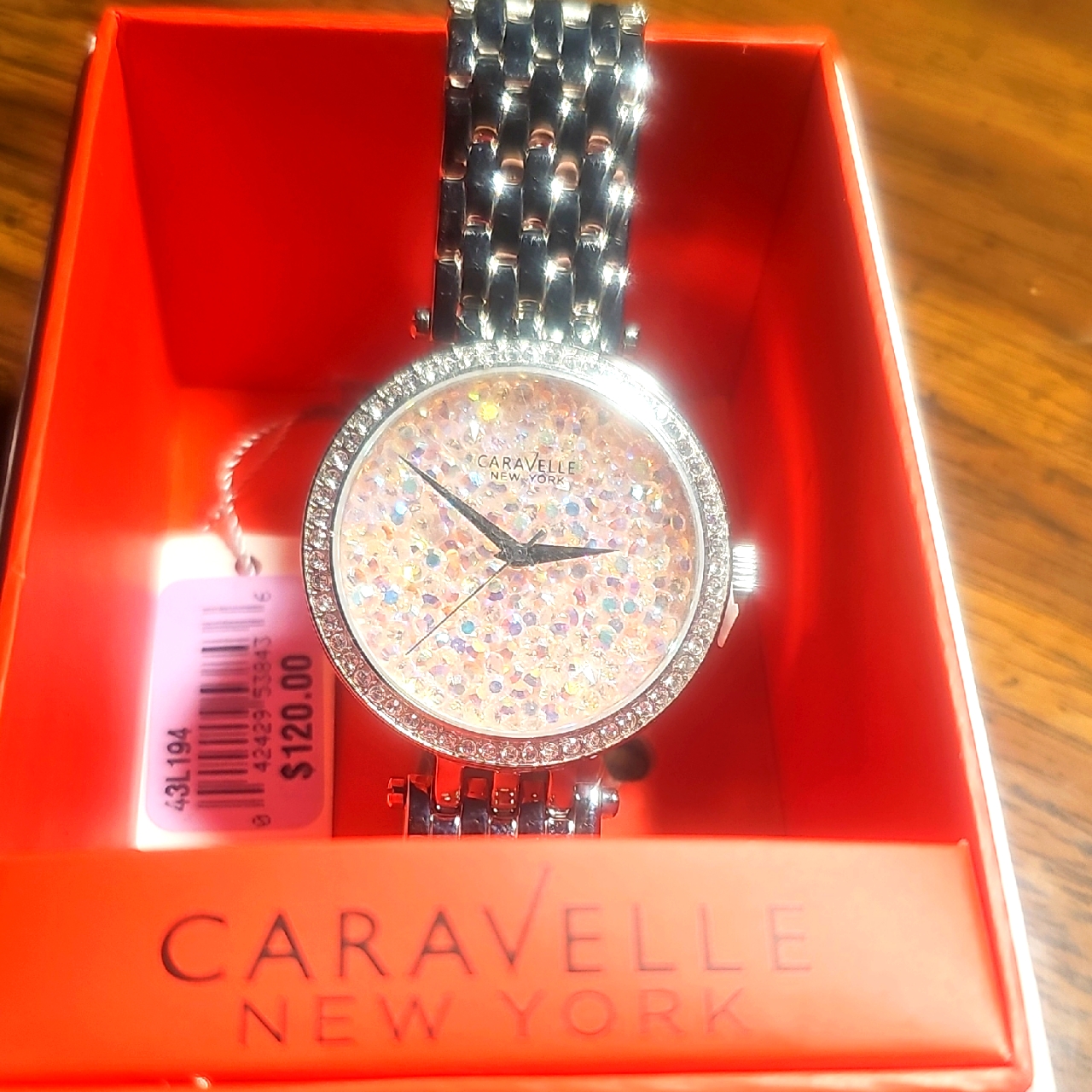 Caravelle New York Women's Silver Watch Nwt